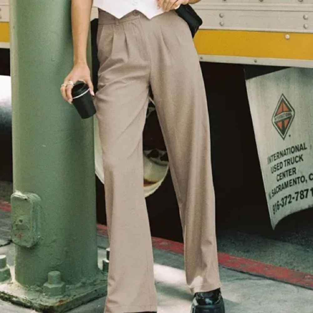 Tailored Pants Taupe